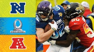 NFC vs AFC  2018 NFL Pro Bowl Game Highlights [upl. by Repsaj457]