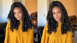 12 Half Up Half Down Slay 😍  Sensationnel HeartBreaker Half Wig [upl. by Cherin604]