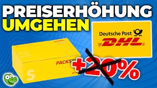 DHL Pakete werden teurer  SO sicherst du dir noch 3 Jahre die günstigen Preise [upl. by Heady65]