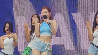 TWICE Nayeon나연  POP  WATERBOMB Seoul 20240707 FANCAM [upl. by Flavius]