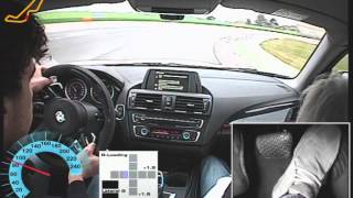 GuidarePilotare BMW Driving Experience 2016 Misano 220d IN PISTA con Heribert Stohr [upl. by Derfla]