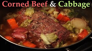 Easy Corned Beef with Cabbage Recipe [upl. by Ecnarrat]