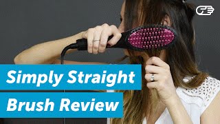 Simply Straight Brush Review  HighYa [upl. by Rad]