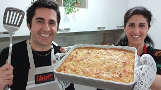 Sformato di riso filante al forno alla siciliana  Ricetta [upl. by Attenrev547]