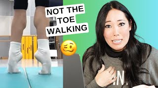 pointe shoe fitter reacts to CRINGE ballet tik tok [upl. by Yoko]