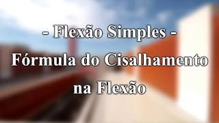 Flexão Simples  Fórmula do Cisalhamento na Flexão  MECÂNICA DOS SÓLIDOS UFABC [upl. by Gleich826]