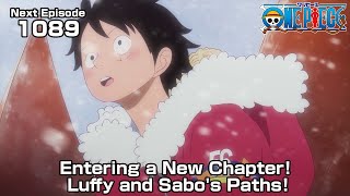 ONE PIECE episode1089 Teaser quotEntering a New Chapter Luffy and Sabos Pathsquot [upl. by Valerian128]