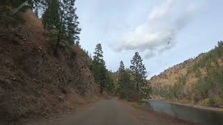 Driving from Conconully to Tonasket Washington [upl. by Trilby587]