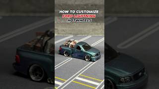 HOW TO CUSTOMIZE FORD LIGHTNING hotwheels ford lightning diy howto customized [upl. by Dustan]