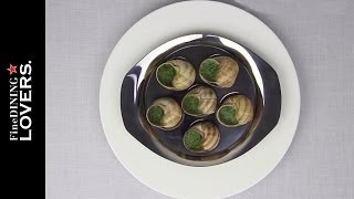 How to Eat an Escargot  Fine Dining Lovers by SPellegrino amp Acqua Panna [upl. by Fax631]