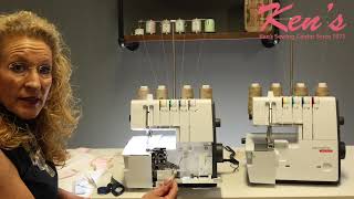 Bernette B42 Coverstitch Machine Feature Overview [upl. by Islaen]