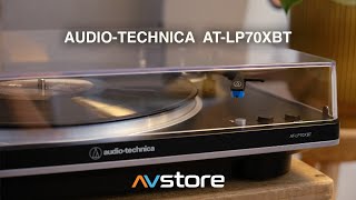 AudioTechnica ATLP70XBT  Un pickup perfect pentru cei care vor un pic mai mult [upl. by Linneman]