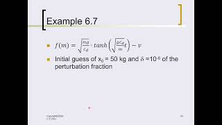 Numerical Methods ch6 5 Secant [upl. by Ennairod]