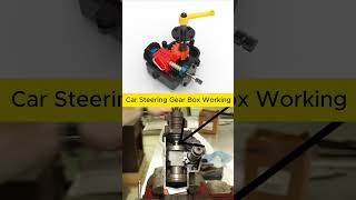 Car Steering Gear Box Working automobile car engineering solidworks mechanism mechanical [upl. by Mettah]