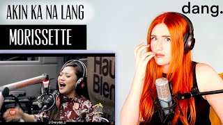 VOICE COACH REACTS  Morissette Amon AKIN KA NA LANG Stamina for days my sweet lordddd [upl. by Sualohcin]