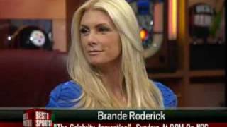 Brande Roderick Best Damn Sports Show 3 23 09 Financially Hung [upl. by Stoffel915]