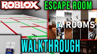 ESCAPE ROOM ALL 14 ROOMS WALKTHROUGH  CODES by RPKBO  Roblox [upl. by Cathi]