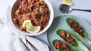 Kisir recept med quinoa [upl. by Cherey]