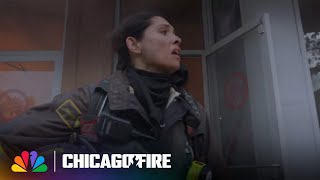 Kidd Saves Kylie from a Fire  Chicago Fire  NBC [upl. by Buzzell943]