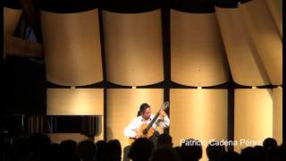 Classical Guitar  Antonio Lauro  Vals NÂ° 3  Patricio Cadena PÃ©rez [upl. by Christean615]