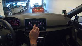 SEAT Tarraco XCELLENCE Bedienungssystem Review Infortainmantsystem Infos Handhabung Touchscreen [upl. by Enirhtak258]