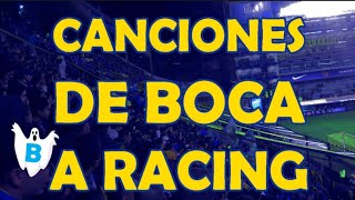 canciones de boca a racing  letra [upl. by Ettelloc48]