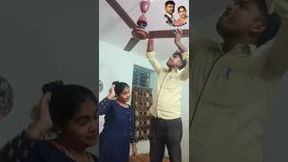 Crazy Husband 😍😍 wife Fan Repaircomedyvideo [upl. by Ithaman]