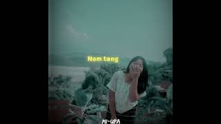 Nom Tang Aw Boinu  lyrics kuki song ll Alight Motions [upl. by Alisan]