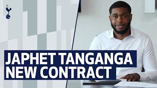 INTERVIEW  JAPHET TANGANGA SIGNS NEW CONTRACT [upl. by Auqinimod864]