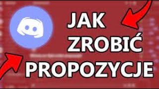 Jak zrobić Propozycje na swoim serwerze dc StartIT  Poradnik Discord [upl. by Melentha382]