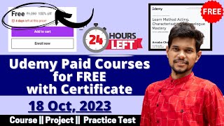 How to get Udemy Courses for FREE in 2023  Udemy Coupon Code 2023  Latest Udemy Coupons [upl. by Khalil519]