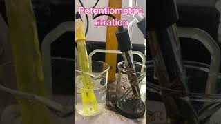 Potentiometric Titration using quinhydrone electrode [upl. by Leahciam]