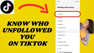 How To Know Who Unfollowed Me On TikTok  Simple tutorial [upl. by Lexerd]