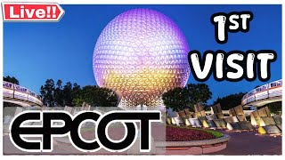 🔴 LIVE  En Vivo Pt 3  WDW Stream  EPCOT Rope Drop 1st Visit 101724 [upl. by Godiva]