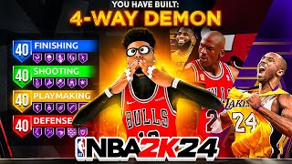 NEW BEST GUARD BUILD IS THE BEST BUILD IN NBA 2K24 GAMEBREAKING BEST BUILD IN NBA 2K24 [upl. by Gosselin78]