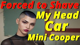 Haircut Stories  Forced to Shave My Head for a Mini Cooper  headshave buzz cut bald [upl. by Zumwalt186]