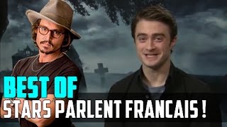 Best Of  Les Stars parlent Français [upl. by Clari]