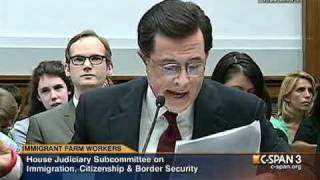 CSPAN Stephen Colbert Opening Statement [upl. by Pape]