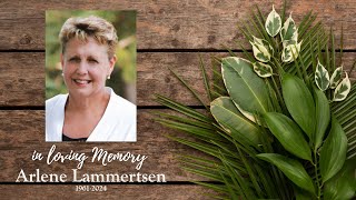 Arlene Lammertsen Memorial Service [upl. by Kelsy]