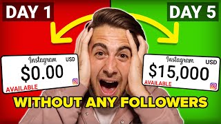 How To Make Money on Instagram FAST in 2024 WITHOUT A LOT OF FOLLOWERS [upl. by Neirod]