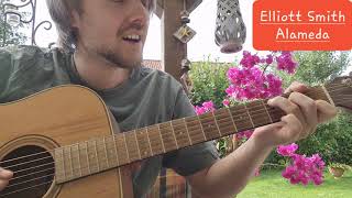 Elliott Smith  Alameda  Guitar Lesson eitheror elliottsmith guitartutorial [upl. by Yrellam561]