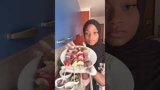 Spiedini al forno Brochettes Maki San Live Daily Vlog Musilm Vlog dailyvlog live vlog [upl. by Caty]