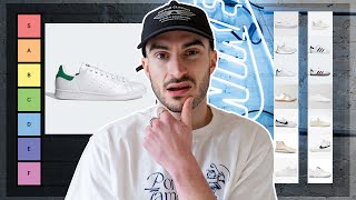 THE ULTIMATE WHITE SNEAKER TIER LIST [upl. by Pattin]