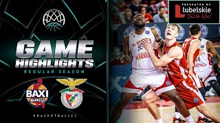 BAXI Manresa v SL Benfica  Week 6  Highlights  Basketball Champions League 202223 [upl. by Acirred]