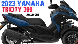 2023 NEW YAMAHA TRICITY 300 eicma 2022yamaha aldevamoto4078 [upl. by Sudderth518]