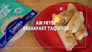 Air Fryer Breakfast Taquitos [upl. by Katlaps]