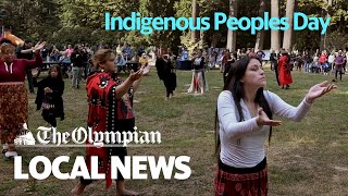 Indigenous Peoples Day Celebrated At The Newly Renamed Squaxin Park [upl. by Eladnek]