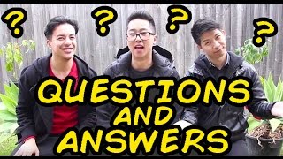 Questions and Answers  Two and a Half Asians [upl. by Budding]