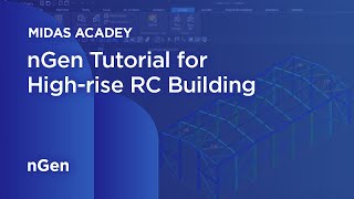 midas nGen Tutorial High Rise Reinforced Concrete BuildingDesign 04 Define Rebar [upl. by Canada]