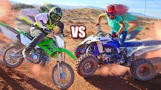 LAST TO STOP DRIVING EPIC DIRTBIKES amp ATVs WINS [upl. by Leeth]